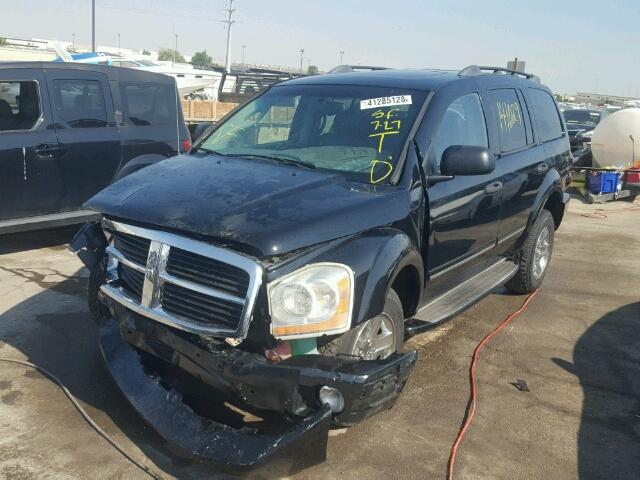 1D4HB58D04F241371 - 2004 DODGE DURANGO LI BLACK photo 2