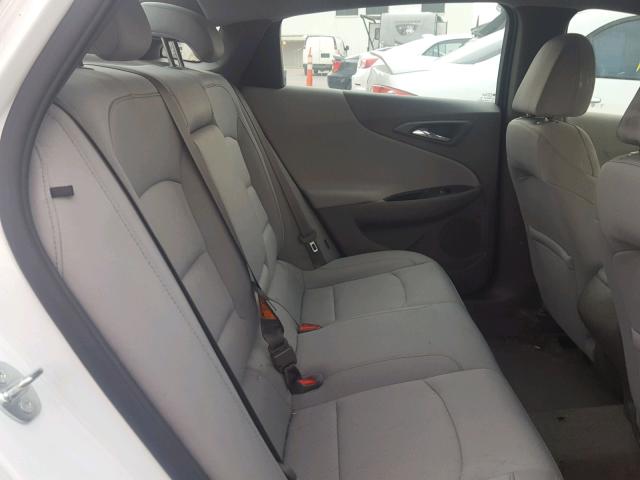 1G1ZB5ST8GF265741 - 2016 CHEVROLET MALIBU LS WHITE photo 6