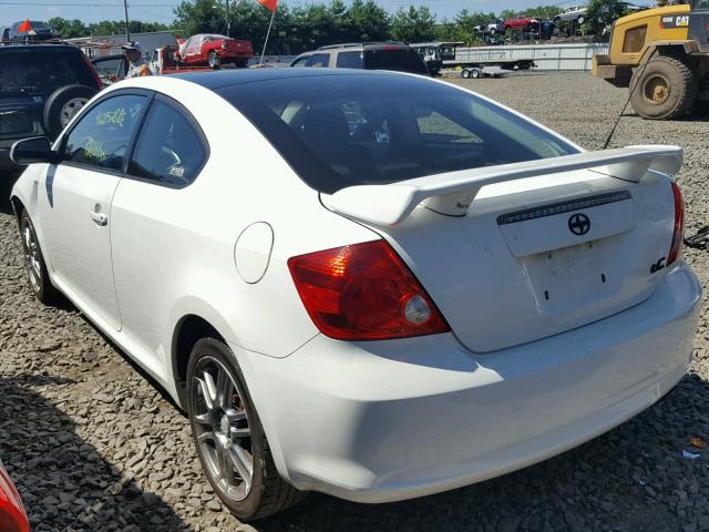 JTKDE177460063499 - 2006 TOYOTA SCION TC 白色 照片 3