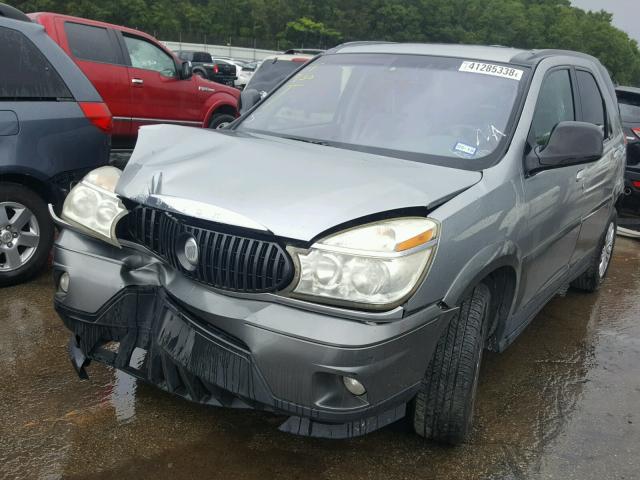 3G5DB03E64S550392 - 2004 BUICK RENDEZVOUS SILVER photo 2