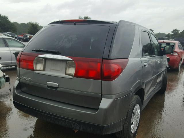 3G5DB03E64S550392 - 2004 BUICK RENDEZVOUS SILVER photo 4