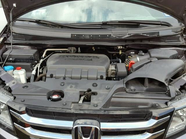 5FNRL5H49FB120585 - 2015 HONDA ODYSSEY EX GRAY photo 7