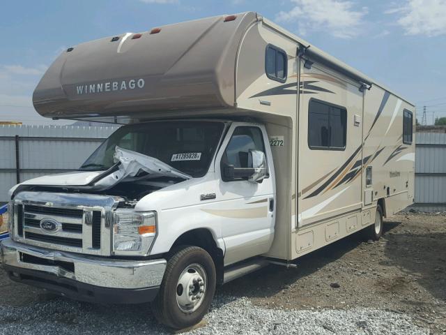 1FDXE4FS1HDC26306 - 2017 WNBG MOTORHOME TAN photo 2