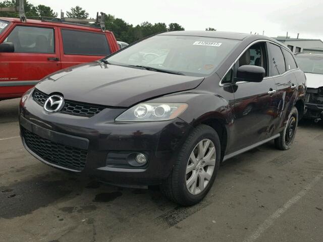 JM3ER29L180215202 - 2008 MAZDA CX-7 MAROON photo 2