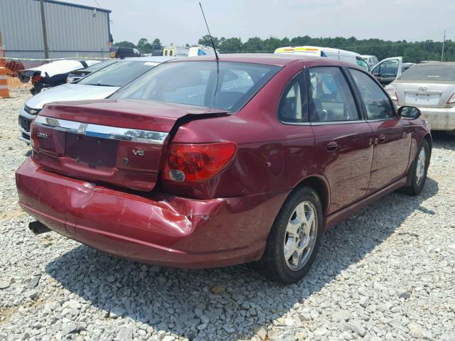 1G8JD54R35Y500008 - 2005 SATURN L300 LEVEL RED photo 4