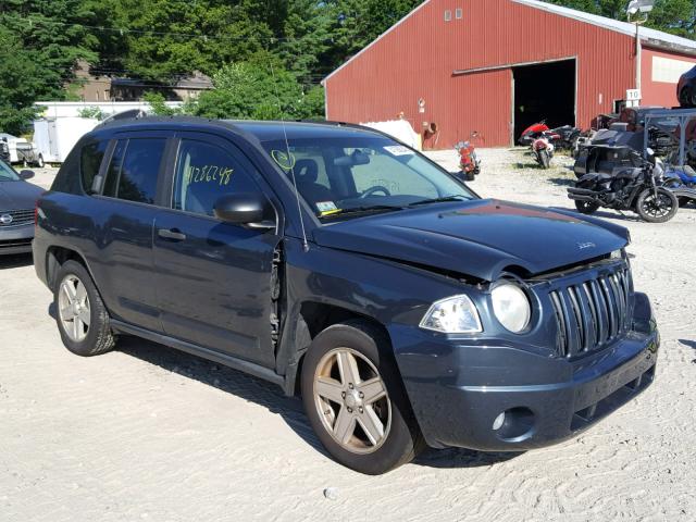 1J8FF47W57D110614 - 2007 JEEP COMPASS CHARCOAL photo 1