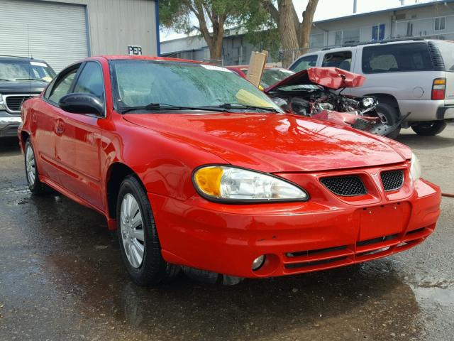 1G2NF52F04M615721 - 2004 PONTIAC GRAND AM S 红色 照片 1