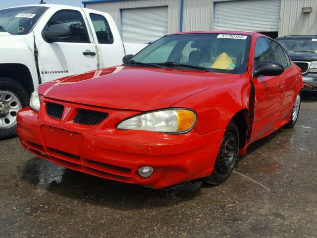 1G2NF52F04M615721 - 2004 PONTIAC GRAND AM S 红色 照片 2