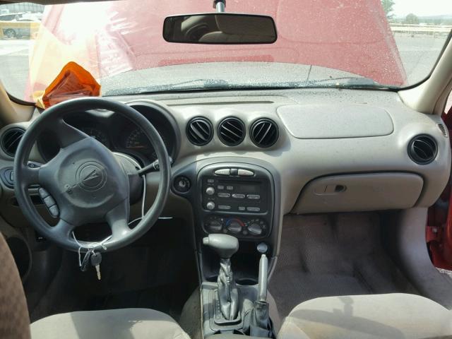 1G2NF52F04M615721 - 2004 PONTIAC GRAND AM S 红色 照片 9