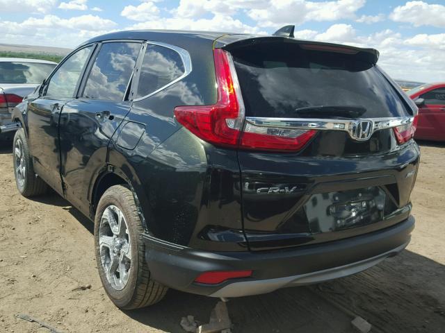 2HKRW2H83HH629987 - 2017 HONDA CR-V EXL GREEN photo 3