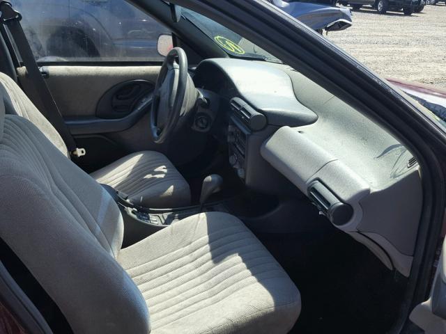 1G2NE55MXSM516978 - 1995 PONTIAC GRAND AM S იასამნისფერი ფოტო 5