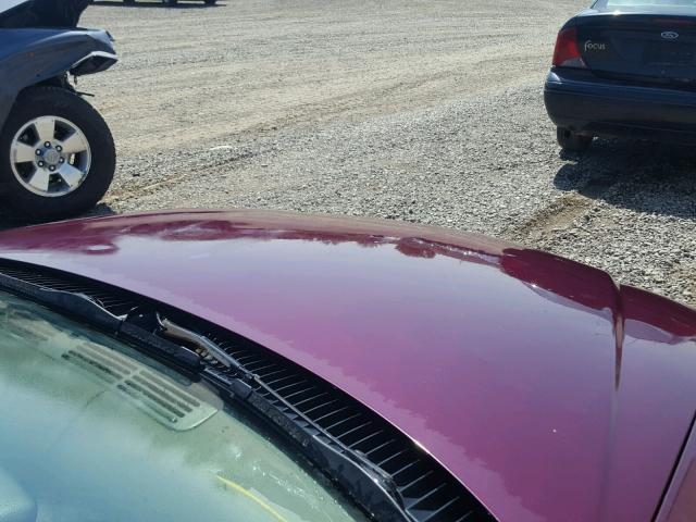 1G2NE55MXSM516978 - 1995 PONTIAC GRAND AM S იასამნისფერი ფოტო 9