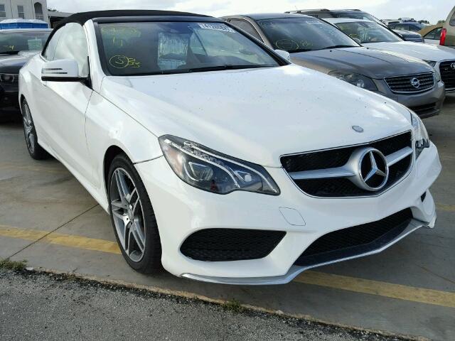 WDDKK6FF4GF326737 - 2016 MERCEDES-BENZ E WHITE photo 1