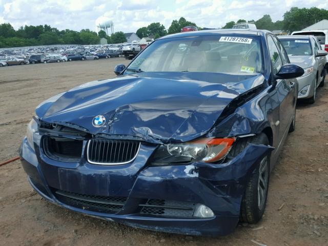 WBAVB17576NK37813 - 2006 BMW 325 I AUTO BLUE photo 9