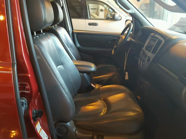 4F2CZ96144KM15145 - 2004 MAZDA TRIBUTE ES 红色 照片 5