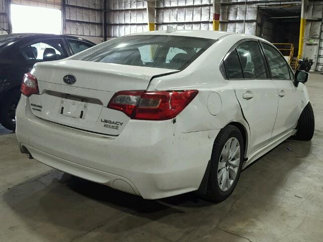 4S3BNAC66G3029513 - 2016 SUBARU LEGACY WHITE photo 4