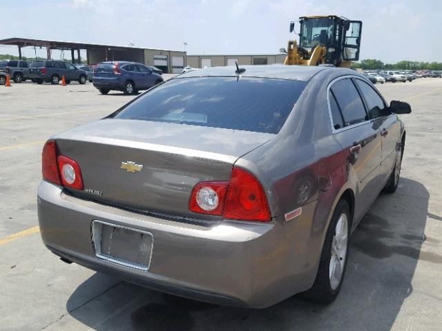 1G1ZB5E17BF216680 - 2011 CHEVROLET MALIBU LS ნაცრისფერი ფოტო 4