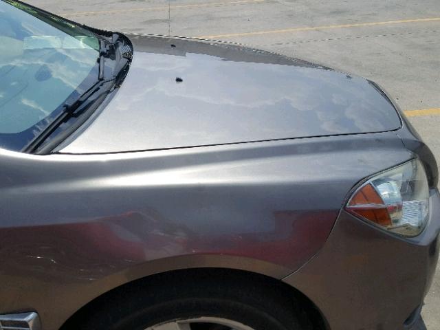 1G1ZB5E17BF216680 - 2011 CHEVROLET MALIBU LS ნაცრისფერი ფოტო 9