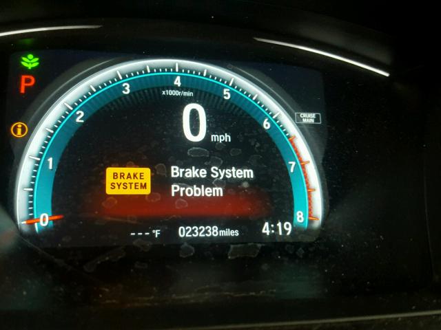 SHHFK7H75HU212693 - 2017 HONDA CIVIC EXL 蓝色 照片 8