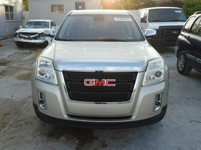 2GKALMEK1D6171886 - 2013 GMC TERRAIN SL GOLD photo 9