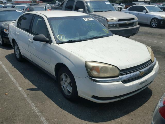 1G1ZT54855F221764 - 2005 CHEVROLET MALIBU LS WHITE photo 1