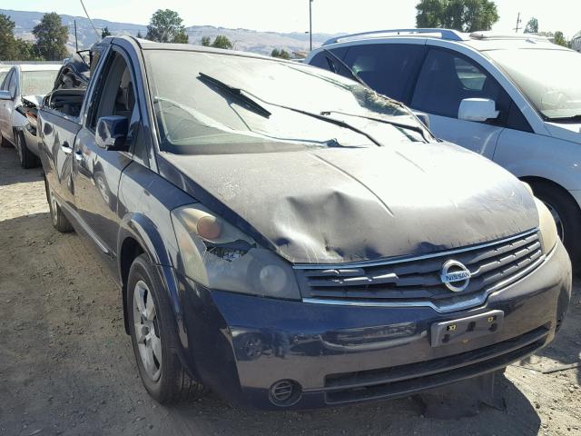 5N1BV28U97N115931 - 2007 NISSAN QUEST BLUE photo 1