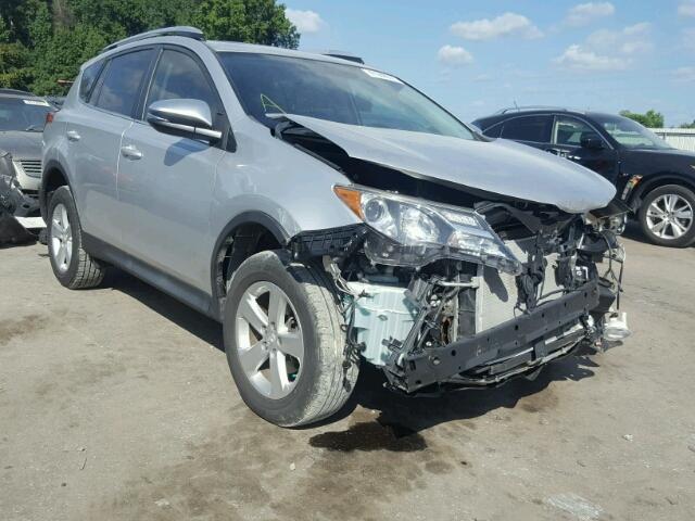 2T3RFREV2DW032979 - 2013 TOYOTA RAV4 XLE SILVER photo 1