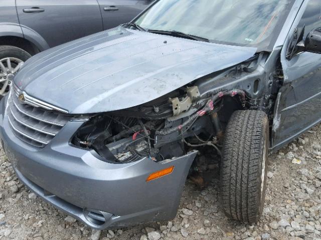 1C3LC46B59N524494 - 2009 CHRYSLER SEBRING LX BLUE photo 9