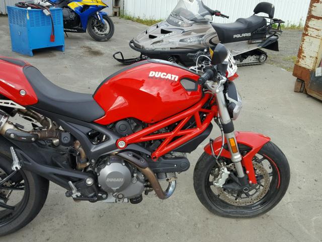 ZDM1RANN7DB068959 - 2013 DUCATI MONSTER 79 RED photo 5