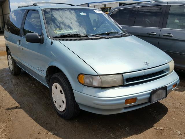 4N2DN11W6PD842210 - 1993 NISSAN QUEST GXE BLUE photo 1