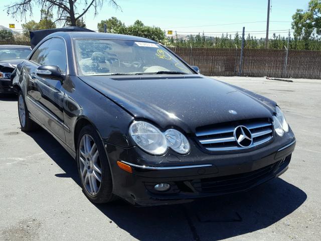 WDBTJ56H99F266839 - 2009 MERCEDES-BENZ CLK 350 BLACK photo 1