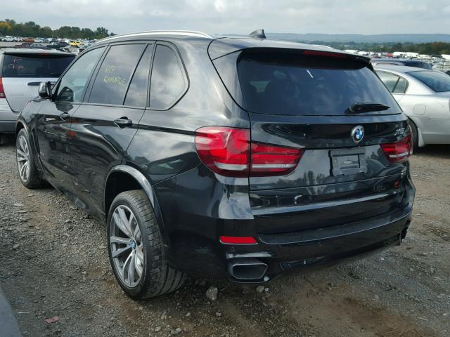 5UXKR0C52F0P15682 - 2015 BMW X5 XDRIVE3 BLACK photo 3