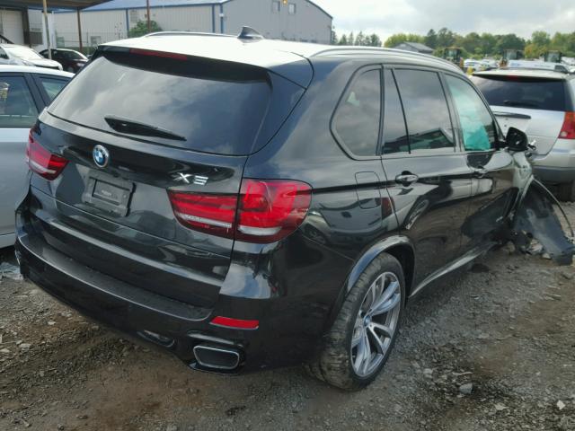 5UXKR0C52F0P15682 - 2015 BMW X5 XDRIVE3 BLACK photo 4
