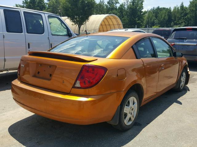 1G8AN15F06Z133669 - 2006 SATURN ION LEVEL ORANGE photo 4