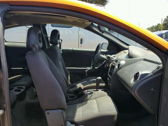 1G8AN15F06Z133669 - 2006 SATURN ION LEVEL ORANGE photo 5