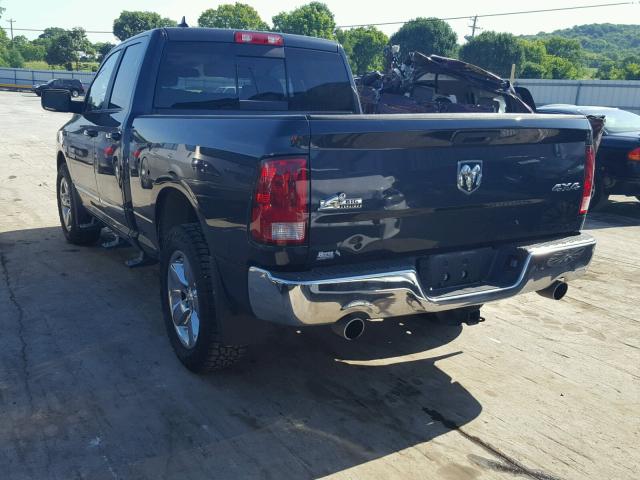 1C6RR7GTXDS551866 - 2013 DODGE RAM BLACK photo 3