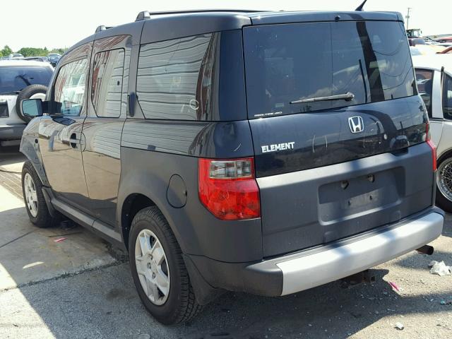 5J6YH28308L015642 - 2008 HONDA ELEMENT LX BLACK photo 3