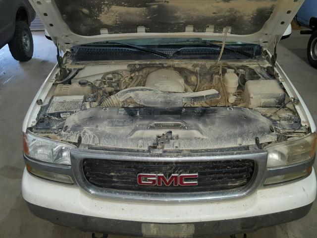 1GKFK16Z25J175632 - 2005 GMC YUKON XL K WHITE photo 7