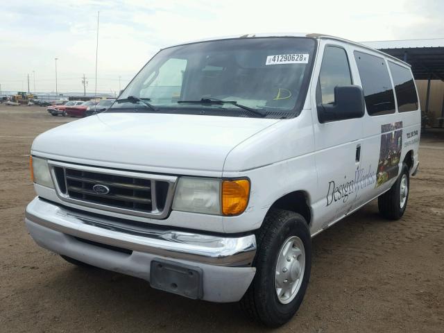 1FBNE31L23HB36710 - 2003 FORD ECONOLINE WHITE photo 2