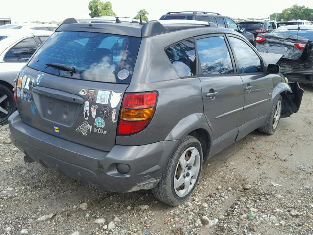 5Y2SL638X5Z459060 - 2005 PONTIAC VIBE GRAY photo 4