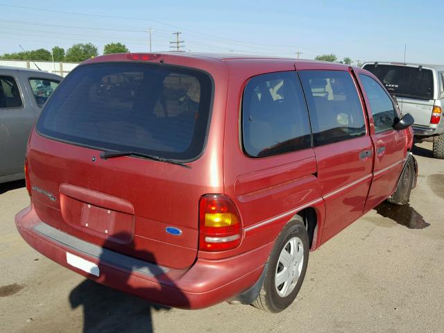 2FMDA5148TBC75627 - 1996 FORD WINDSTAR W RED photo 4