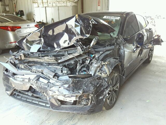 19XFC1F75GE011976 - 2016 HONDA CIVIC EXL 黑色 照片 2