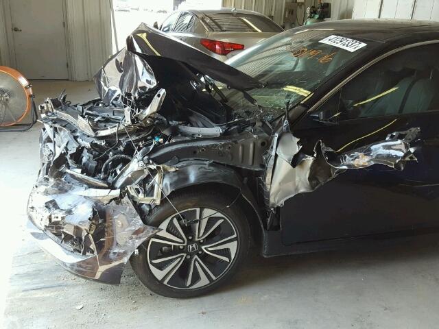 19XFC1F75GE011976 - 2016 HONDA CIVIC EXL 黑色 照片 9