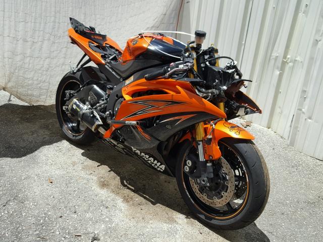 JYARJ16EX9A011023 - 2009 YAMAHA YZFR6 ORANGE photo 1