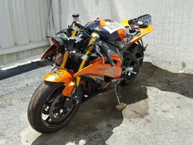 JYARJ16EX9A011023 - 2009 YAMAHA YZFR6 ORANGE photo 2