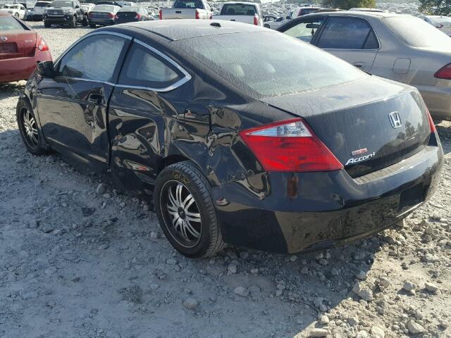 1HGCS12868A023113 - 2008 HONDA ACCORD BLACK photo 3