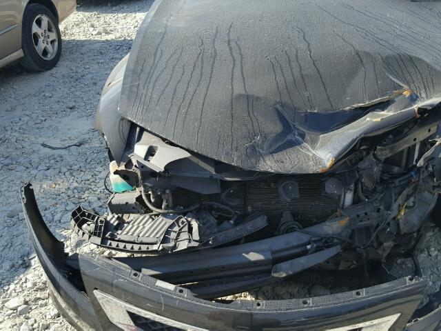 1HGCS12868A023113 - 2008 HONDA ACCORD BLACK photo 9