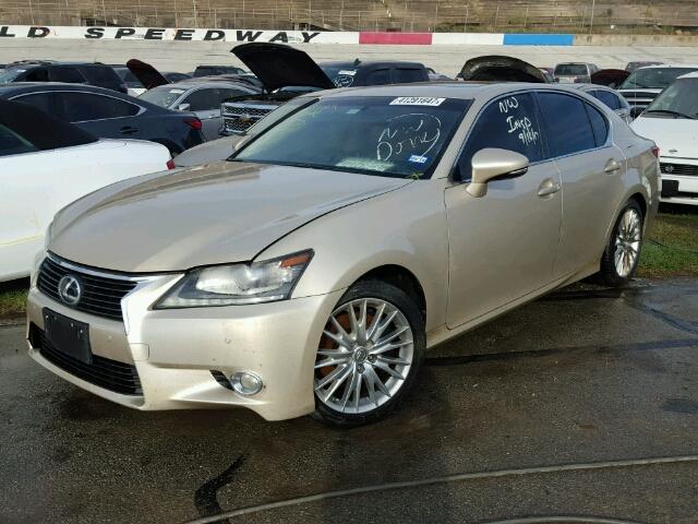 JTHBE1BL2D5018904 - 2013 LEXUS GS 350 TAN photo 2