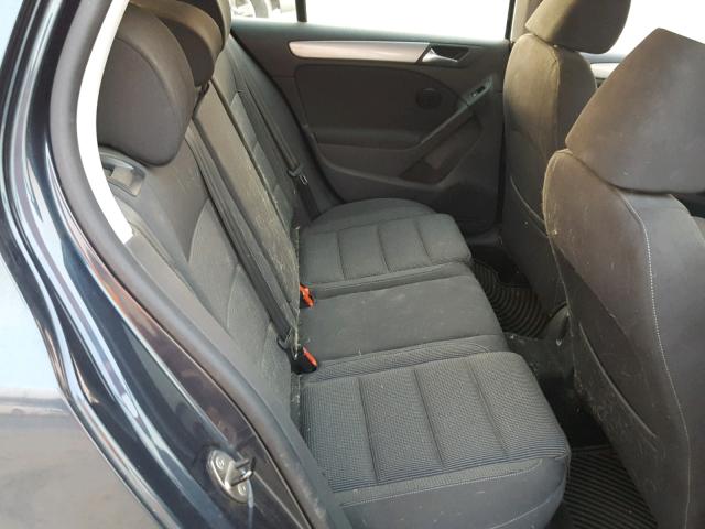 WVWDB7AJ2BW226570 - 2011 VOLKSWAGEN GOLF BLUE photo 6