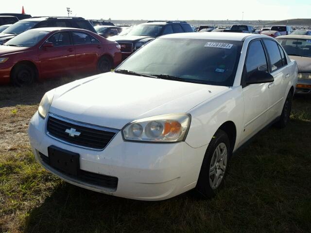 1G1ZS58FX7F309238 - 2007 CHEVROLET MALIBU თეთრი ფოტო 2